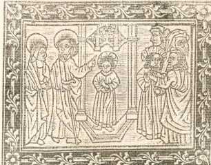 Holzschnitt: Der zwölfjährige Jesus im ... from