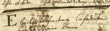 [Bl. 268v - 270r]Elenchus Defunctoru[m] ...