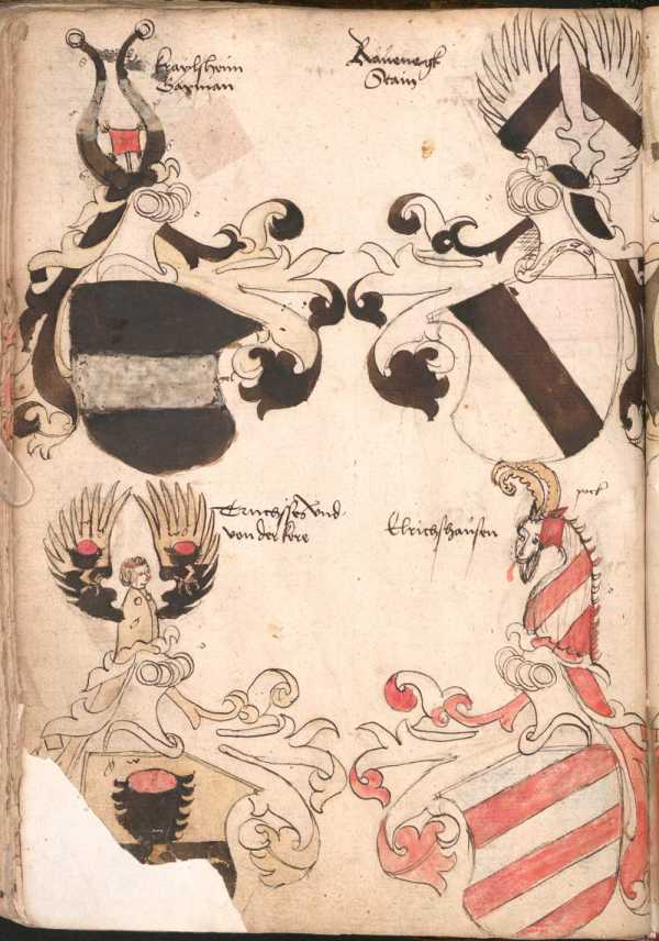 Wappen Elrichshausen u.a. (140v)
