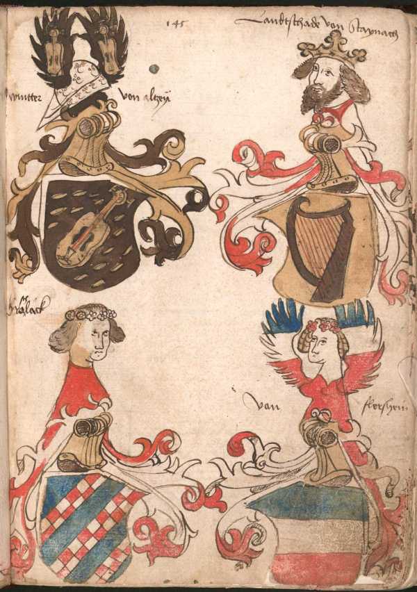 Wappen Wintter von Alzey u.a. (145r)
