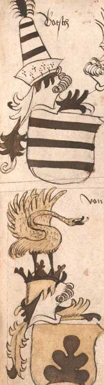 Wappen Batsch, Fuchs von Eppe, Frundsber...