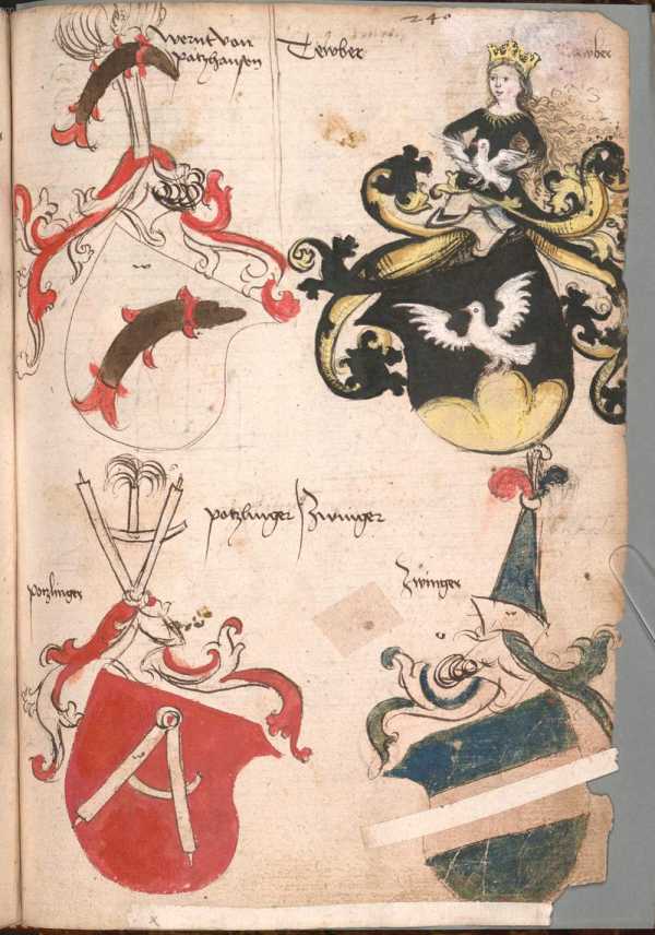 Wappen Teuber u.a. (240r)
