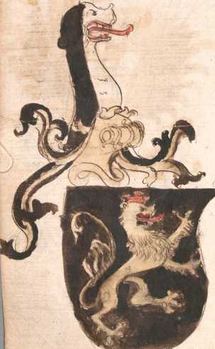 Wappen kleinerer Adelshäuser und einzel...