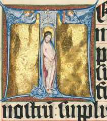 Initiale: Jesus als Schmerzensmann ... from