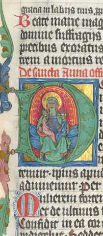 Historisierte Initiale da
