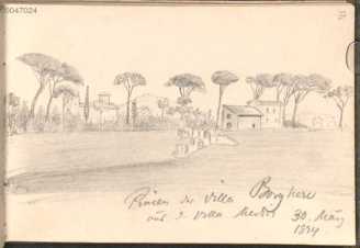 Villa Borghese, Rom from