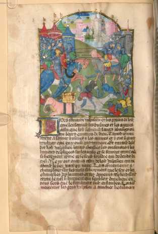 Der Kampf vor der Stadt ... aus