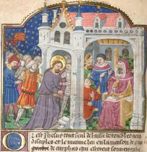 Jesus wird vor den Hohepriester ... uit