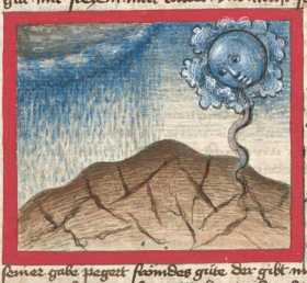 Miniatur:Regen, ausgetrocknete Erde und ...