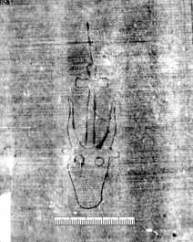 Ochsenkopf darüber zwei Kreuze ... de