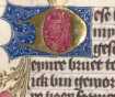 Zwei Zierinitialen D und O  (133)
