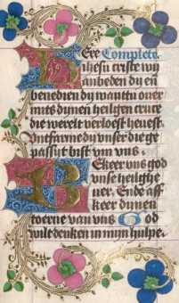 Zwei Zierinitialen H und B (243)
