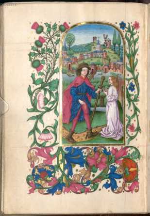 Miniatur: Heiliger Rochus (#)
