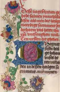 Zierinitiale G from