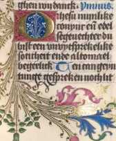 Zwei Zierinitialen D und O  (133)
