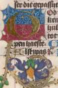 Zwei Zierinitialen H und G (232)
