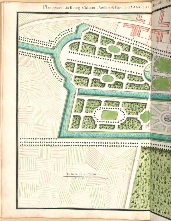Dangeau/Eure-et-Loir, Schloss und Park a...