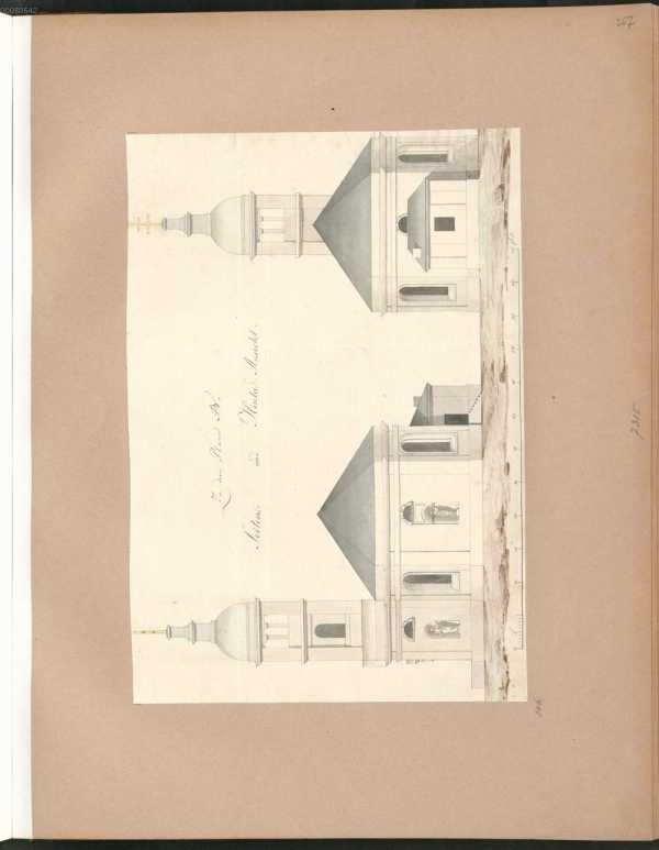 346. Armesberg/Opf., Wallfahrtskirche Zur Heiligsten ... aus