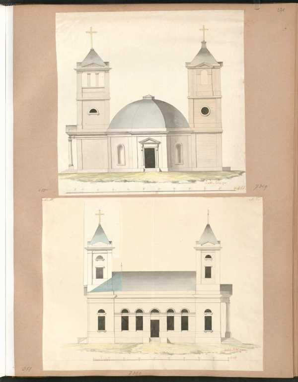 350. Armesberg/Opf., Wallfahrtskirche Zur Heiligsten ... aus