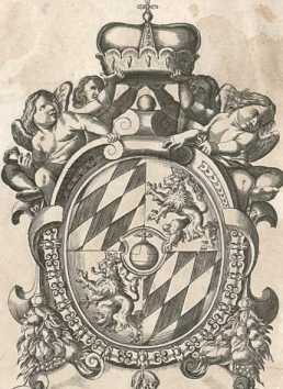Wappenexlibris der Alten Hofbibliothek München ... da