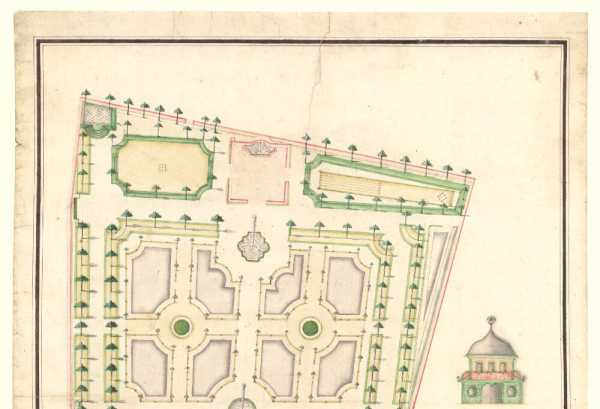 Friedrich Leopold Cowalt, Lageplan eines ... de