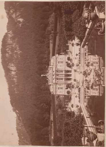 Tafel 1:Königliches Schloss Linderhof.
