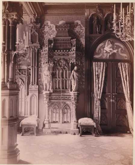 Tafel 6:Schlafzimmer, Ofen.
