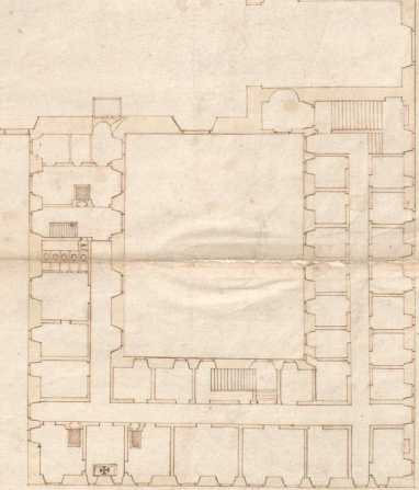 Schwandorf, Kapuziner-Kloster: Grundriss...