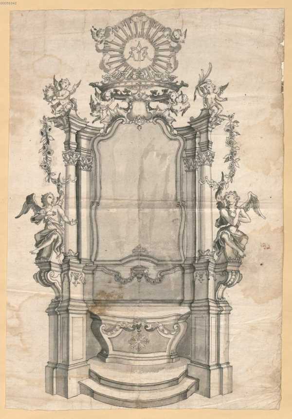 Altaraufbau (Marien-Altar ?) (26r)
