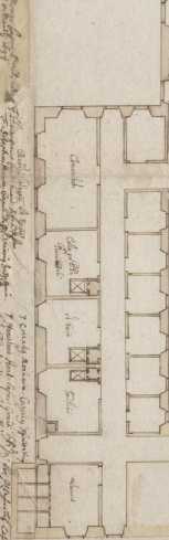 Vilshofen, Kapuziner-Kloster: Grundriss-...