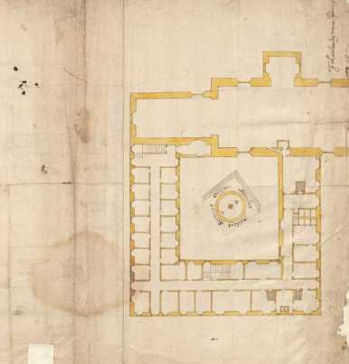 Schwandorf, Kapuziner-Kloster: Grundriss...