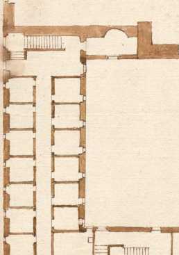 Schwandorf, Kapuziner-Kloster: Grundriss...