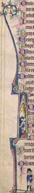 Initiale I(n Domino confido).  ... from