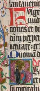 ZierseiteHistorisierte Initiale B(eatus vir qui in sapientia morabitur) (175)
