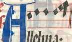 Historisierte Initiale L (Verklärung des Herrn) (#)

