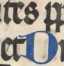 Historisierte Initiale D (Anbetung des goldenen Kalbes) (210)
