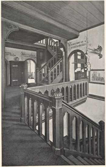 Tafel 54:Das Treppenhaus des Gadems. (58...