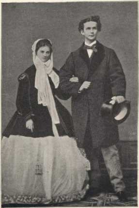 Tafel 20:Ludwig II. mit seiner Braut her...