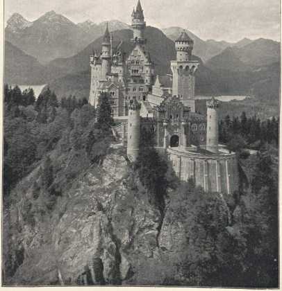 Tafel 21:Neuschwanstein. Von der Neudeck...