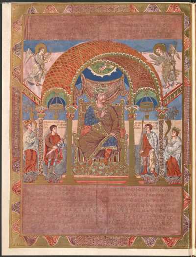 Bildnis Karls des Kahlen  uit