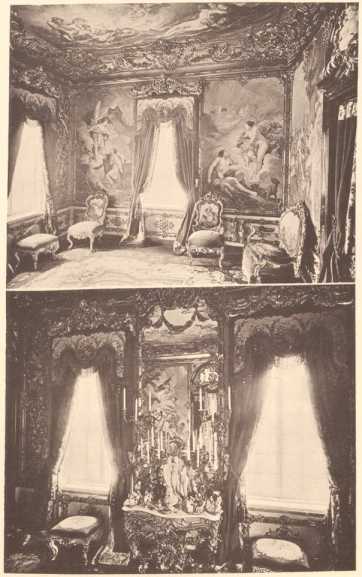 Tafel 58: Gobelinzimmer in Schloß ... aus