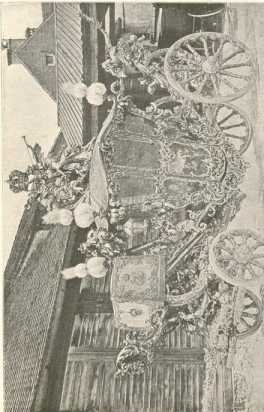 Tafel 26Großer goldener Prunkwagen, lin...