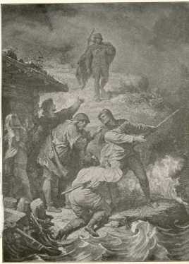 Tafel 37Baumgarten auf der Flucht (Schil...