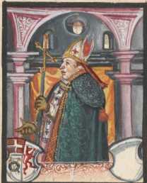 Miniatur: XVII. Sidonius  da