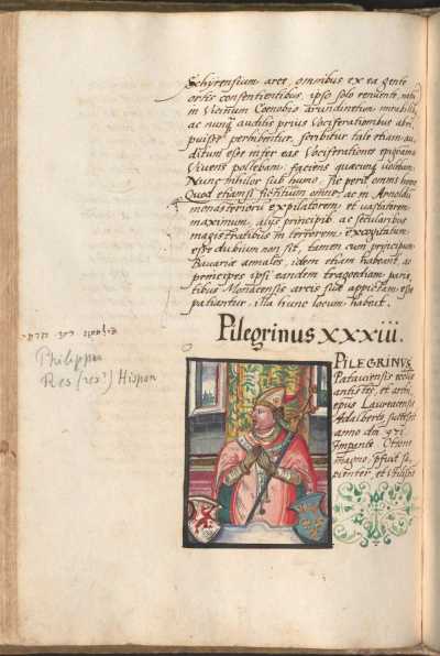 Miniatur: XXXIII. Pilegrinus da