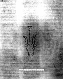 Bl. 28: Wasserzeichen: Ochsenkopf ... aus