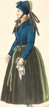 Tafel 17 Irmelshausen (Grabfeld). [Frauentracht] ... aus