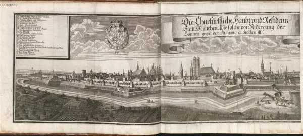 M 1:Die Churfürstliche Haubt und Reside...