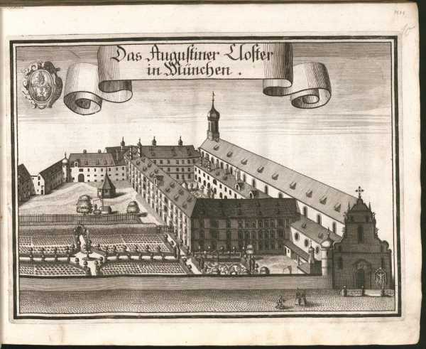 M 11:Das Augustiner Closter in München....