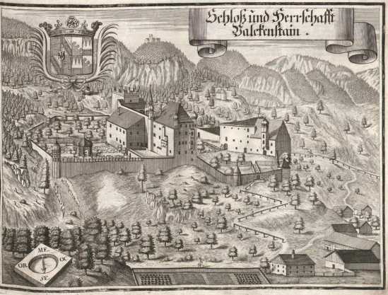 M 38:Schloß und Herrschaft Valckenstain...